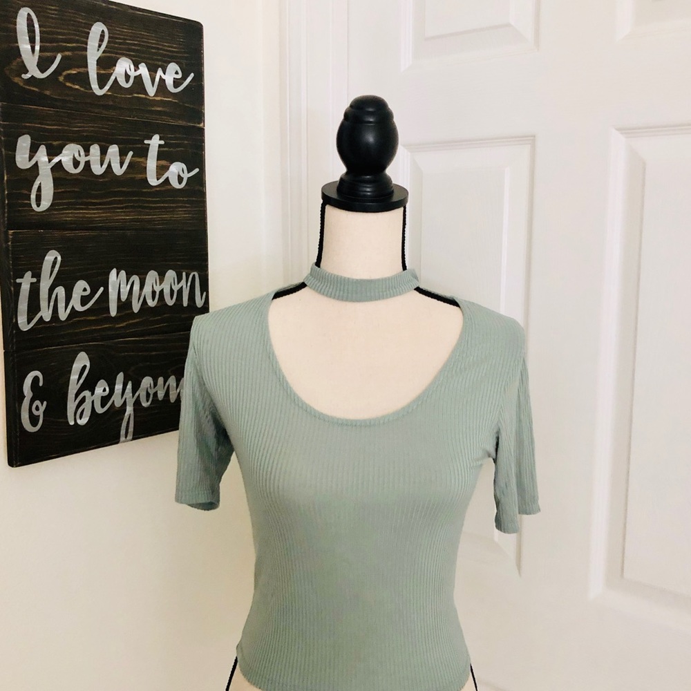 LA HEARTS Ribbed Knit Top